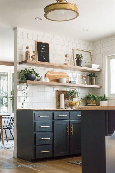 27 Timeless Ways To Add Open Shelving To A Kitchen