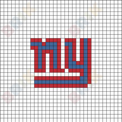 Pixel New York Giants Brik