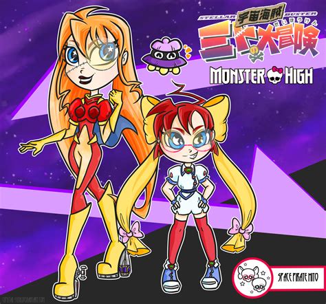 Monster High X Anime Collab Space Pirate Mito By Crystal Sushi On Deviantart