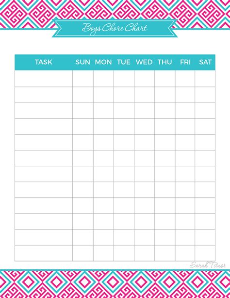 Creating A Chore Chart That Is Right For You Sarah Titus