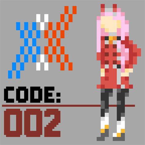 Oc Cc Code 002 Zero Two From The Anime Darling In The Franxx R