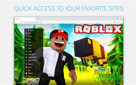 roblox game wallpaper for new tab