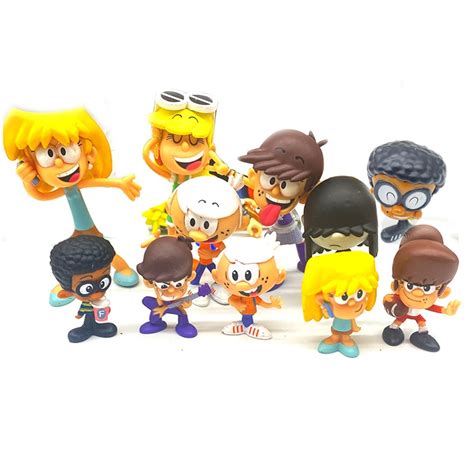 Loud House Action Figure The Lincoln Clyde Lori Lily Leni The Lucy Lisa