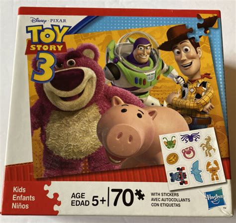 Disney Pixar Toy Story 3 Jigsaw Puzzle 70 Pcs Woody Buzz And More New