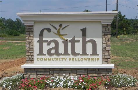 Church Signs Reliable Signs Subdivision Entrance Farm Entrance