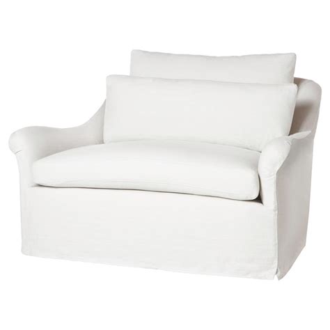 Linen slipcovered dining chair, amazon…certainly classic indeed. Cisco Brothers Genevieve Modern Classic White Linen Slip ...