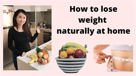 How To Start Lose Weight Naturally At Home Youtube