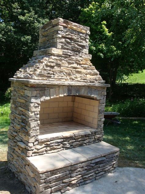 Prefab Outdoor Fireplace Kits Homemade Fire Pit Plans Brick