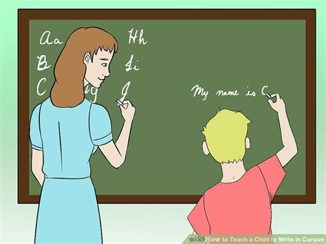 How To Teach A Child To Write In Cursive 5 Steps With
