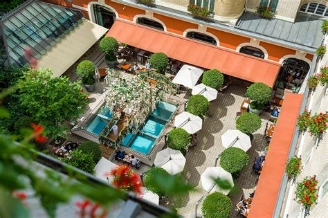 Rooms available at le royal monceau hotel raffles paris. Terrace Garden | outdoor restaurant Paris | Le Royal Monceau