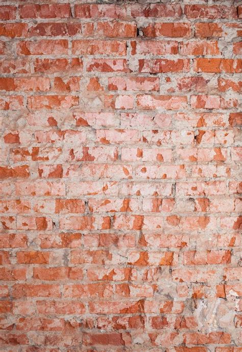 Vertical Red Brick Wall Texture Stock Photo Image Of Material Grunge