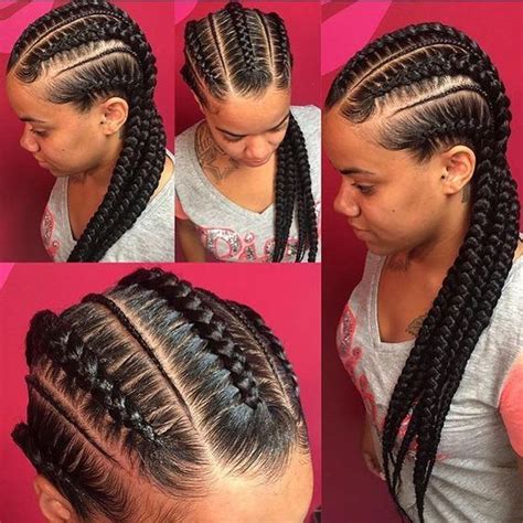 Latest Cornrow Hairstyles 2018 For Black Women