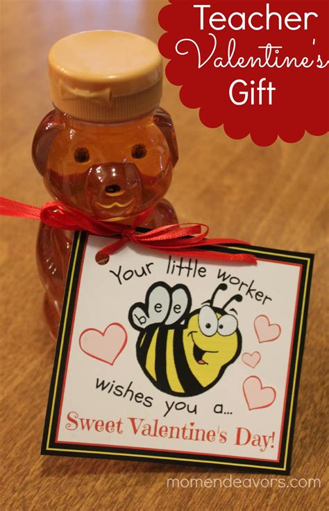 Bee Themed Teacher Valentines T