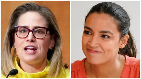 ocasio cortez blasts sinema over party switch ‘people deserve more the hill