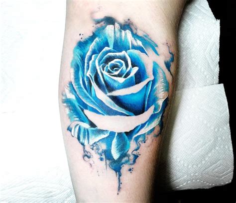 Blue Rose Tattoo By Mirco Campioni Photo 25609