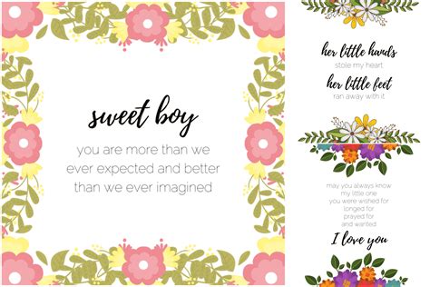 30 Cute Baby Quotes With Printable Images For Your Nursery