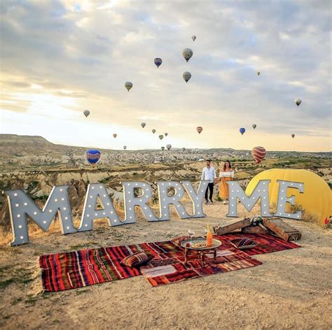 Marriage Proposal In Cappadocia Cappadocia Photographer Flying Dress