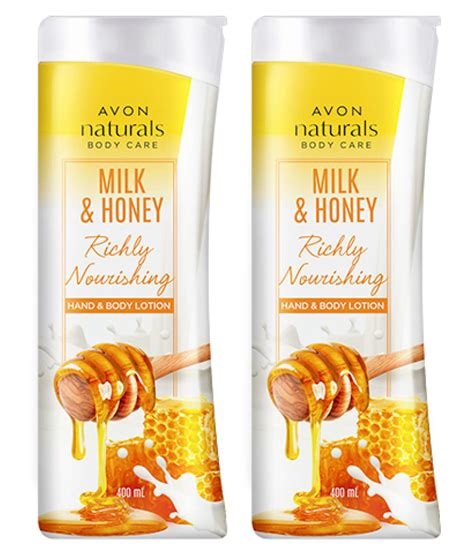 Avon Naturals Milk And Honey Body Lotion 400ml Each Pack Of 2 Buy Avon