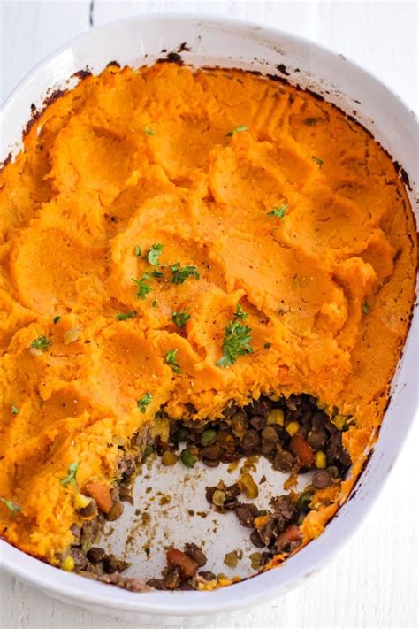 Sweet Potato Shepherd S Pie Recipe Sweet Potato Shepards Pie Sweet