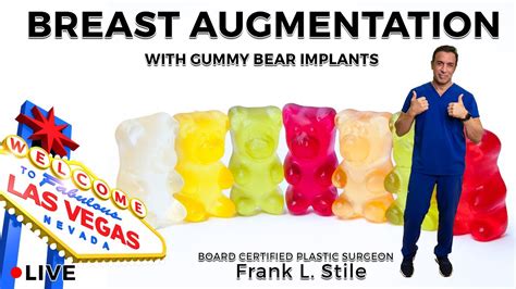 Breast Augmentation With Gummy Bear Implants Live From Las Vegas Youtube