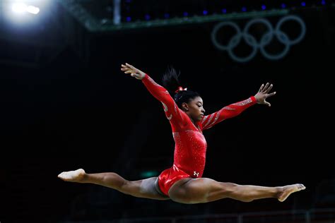 Simone Biles Stuns As She Throws Historic Stunt At Practice
