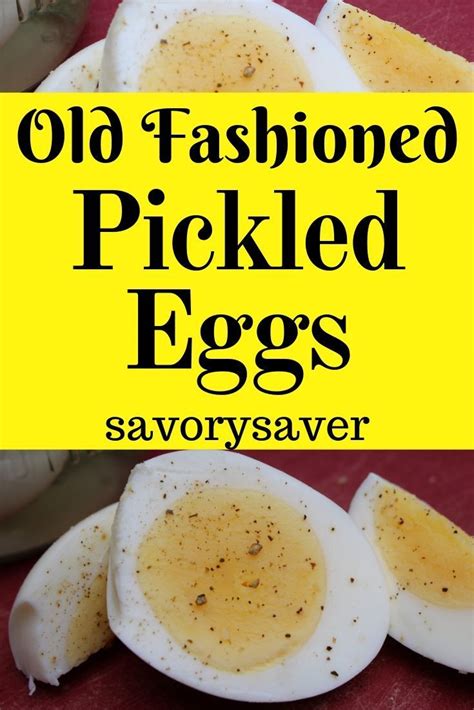 Insanely Easy Old Fashioned Pickled Eggs Make It Your Recipe Savory