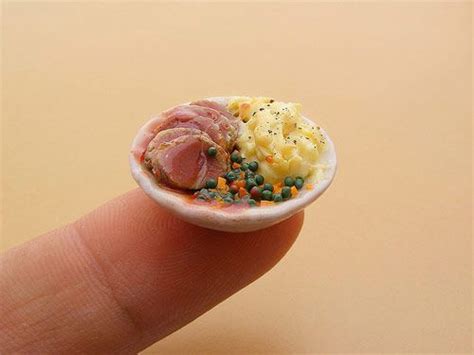 Miniature Food Sculptures Shay Aaron