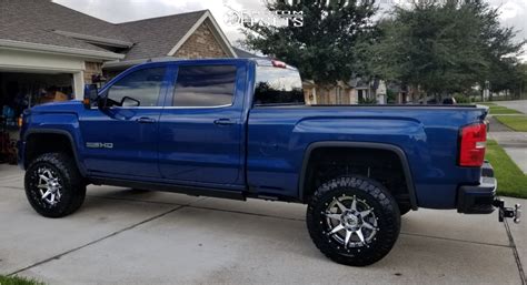 2016 Gmc Sierra 2500 Hd Fuel Rampage Cognito Leveling Kit Custom Offsets
