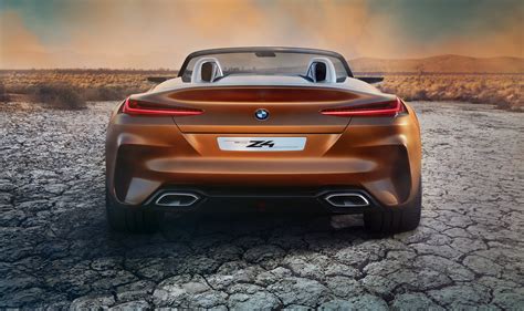 2018 Bmw Z4 New Generation Roadster Previewed For Pebble Beach Show