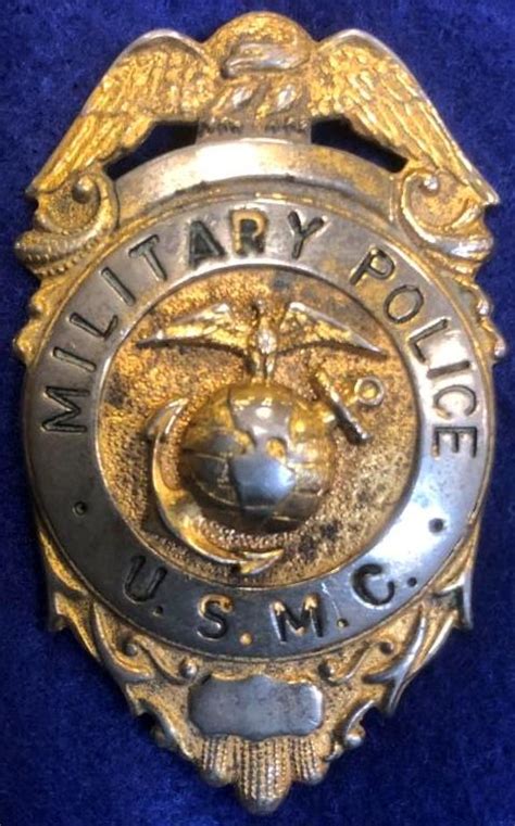 Marine Corps Badge Collection Mp Provost Security Page 2 Badges