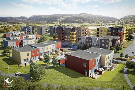 Housing Development In Norway On Behance