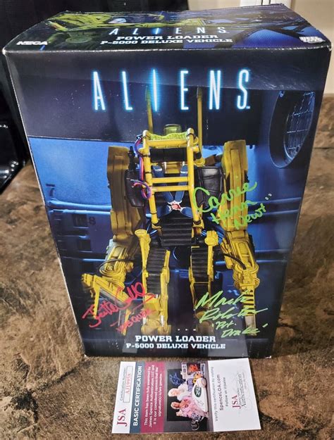 Neca Aliens Power Loader P 5000 Deluxe Vehicle New Signed By Newt Drake