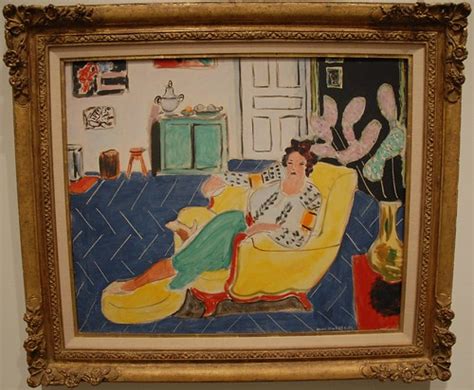 Woman Seated In An Armchair This Henri Matisse Painting Is Flickr
