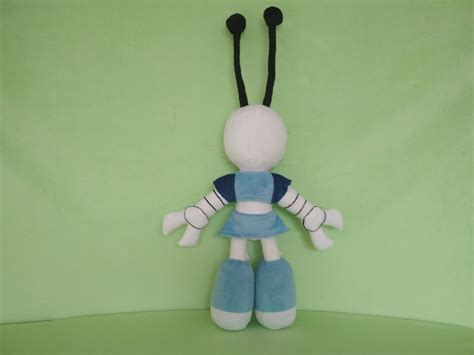 Teenage Robot Xj Inspired Plush Handmade To Order 40 Cm Etsy