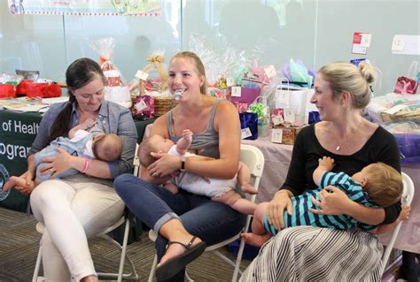 Mothers Band Together To Support Breastfeeding As Part Of Global Event