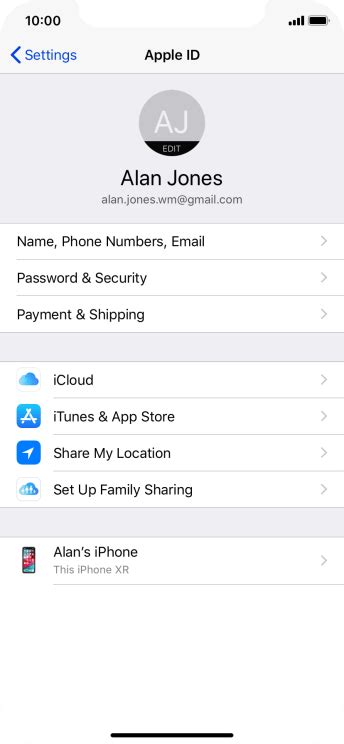 Choose Settings For Find My Iphone Apple Iphone Xr Optus