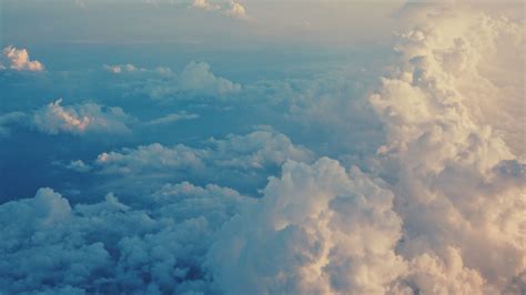 Download Wallpaper 2560x1440 Clouds Sky Porous Air Flight
