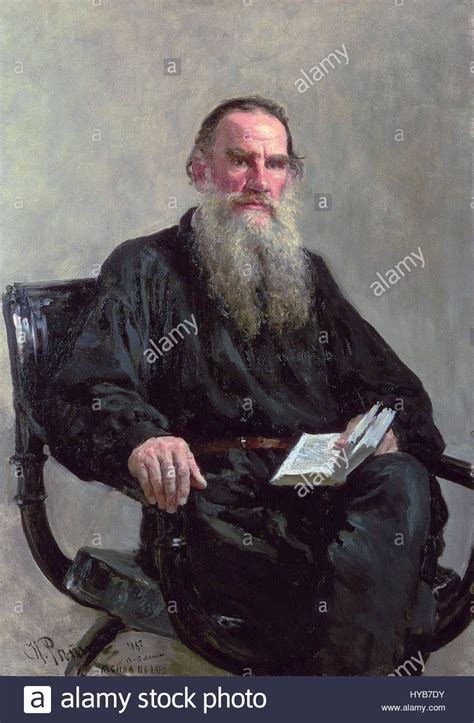 Ilya Efimovich Repin 1844 1930 Portrait Of Leo Tolstoy 1887