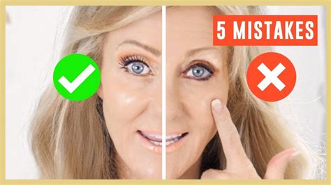 5 Biggest Makeup Mistakes On Mature Eyes Tutorial Over 50 Fabulous50s Igp Beauty