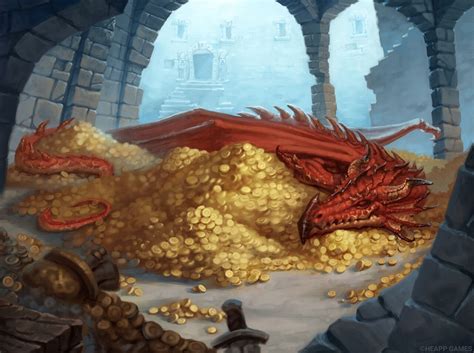 Dragons Cave Alexander Yakovlev Dragon Cave Dungeons And Dragons