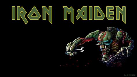 46 Iron Maiden Logo Wallpaper