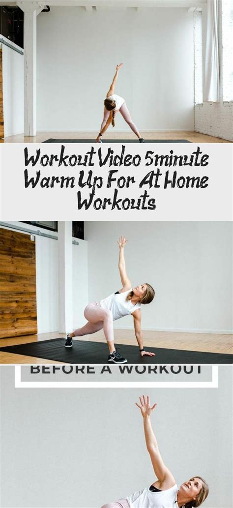 Minute Warm Up Video For At Home Workouts Warm Up Warm Up Workout Minute Warm Up