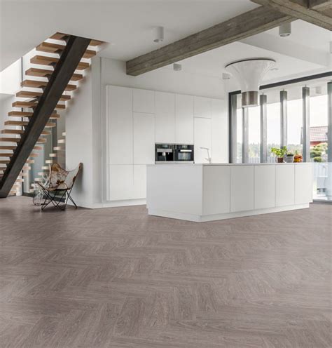 The chevron and herringbone solid french oak floors are available in all colors. Luvanto Washed Grey Oak Click Herringbone Vinyl Flooring ...