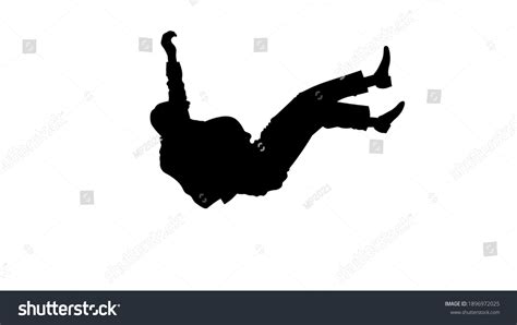 Person Falling Silhouette Images Stock Photos And Vectors Shutterstock