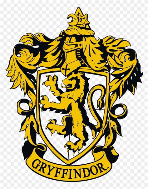 Harry Potter Crest Png - Gryffindor Crest To Print - Free Transparent