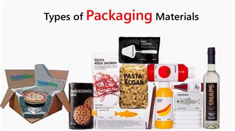 The types of packaging materials used in the industry are extremely wide and they range from light and economical materials such as plastic films or cardboard boxes to complex. Packaging and Marketing are the two faces of the same coin ...