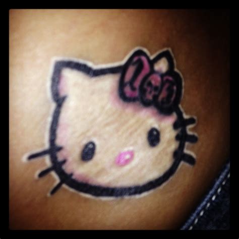 Hello Kitty Tattoo Hello Kitty Tattoos Tattoos Tattoos And Piercings