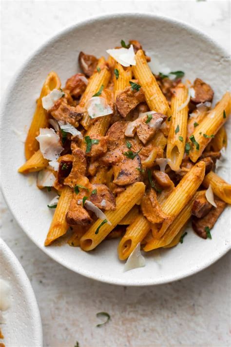 Perfect for a hearty family dinner. Easy Chorizo Pasta • Salt & Lavender