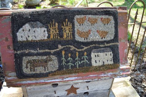 ☆plumrun creek☆ hooked rugs primitive rug hooking patterns primitive rug hooking patterns