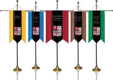 Collegiate Banners, School Light Pole Banners, Processional Banners, Graduation Banners, School ...